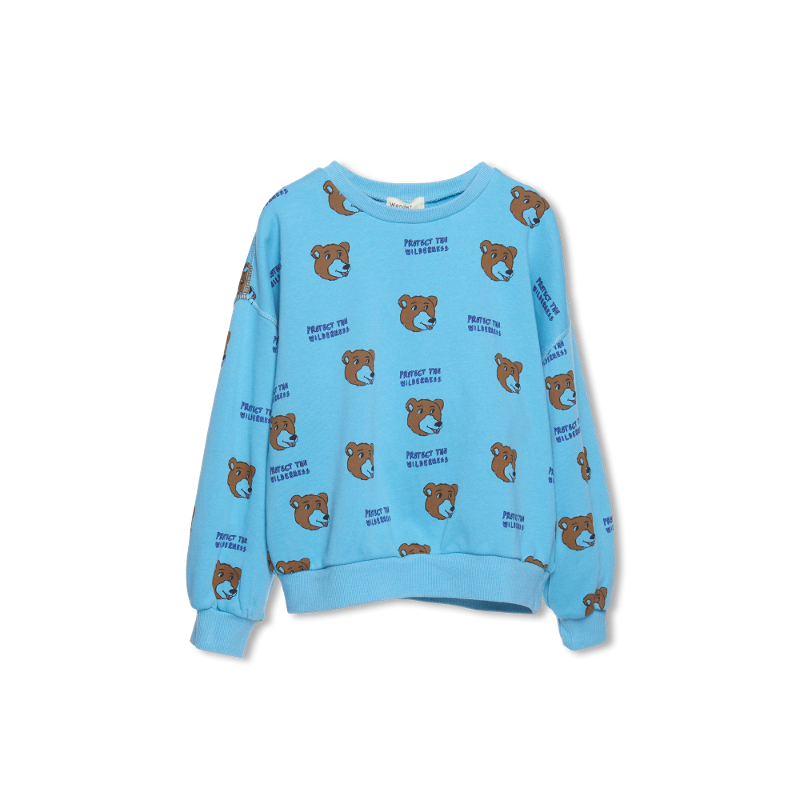 W&amp;W : Sweatshirt - aqua bear