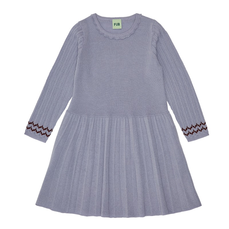 FUB : Pointelle Dress - lavender