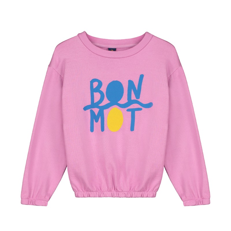 BONMOT 본못 : Sweatshirt Bon - Purple