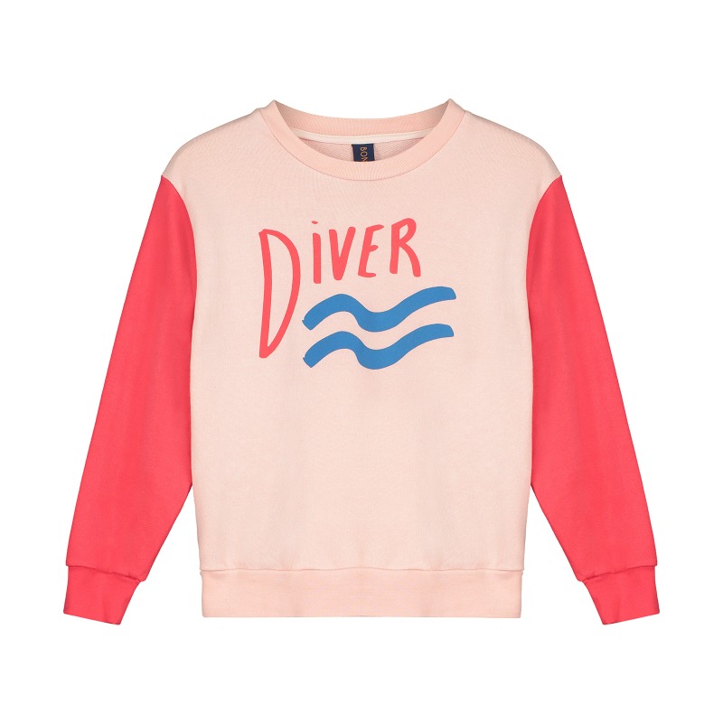 BONMOT 본못 : Sweatshirt Diver - Red