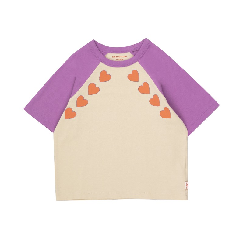 TINYCOTTONS :  SS24-106 HEARTS TEE