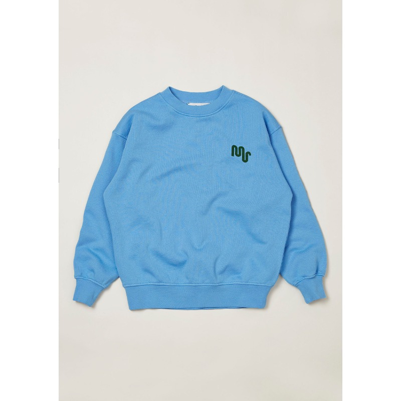 MAIN STORY  메인스토리 :  MS079 - Oversized Sweatshirt - Bonnie Blue